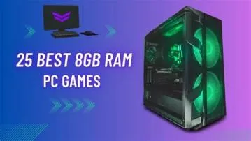 Is a core i5 and 8gb of ram enough for low end games?