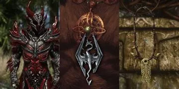 What do red items mean in skyrim?