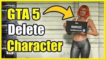 What happens if you delete your first character in gta online?