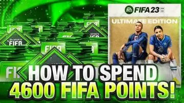 How much is 4600 fifa points in money?