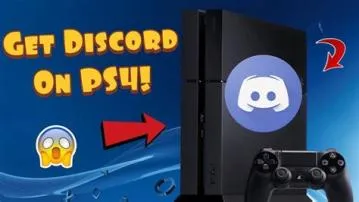 Why cant you use discord on ps4?