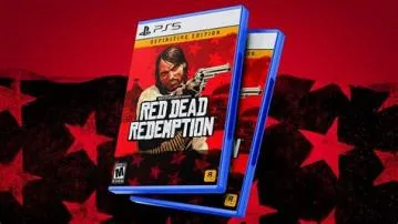 How much storage is red dead 2 for ps5?