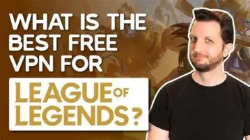 Does league of legends allow vpn?