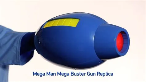 Does mega man have a gun