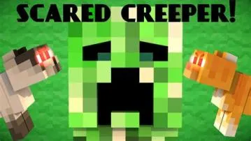 What creepers fear in minecraft?