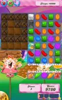 What is the first chocolate in candy crush?