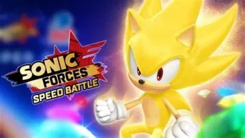 Does sonic go super sonic in sonic forces?