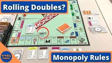 How many doubles do you have to roll in monopoly to go to jail?
