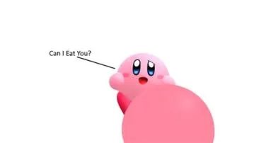 Can kirby eat master hand?