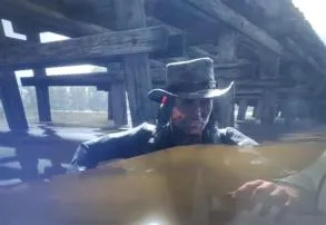 Why can t john swim in rdr2?
