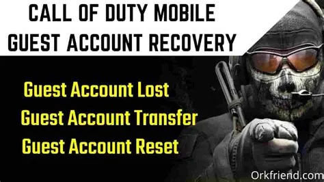 What if i lost my guest account in call of duty mobile