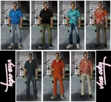 How do you get skins in vice city?