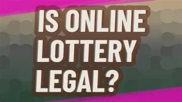 Is online lottery legal in uk?