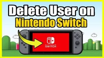 Does deleting a user on switch delete the account?