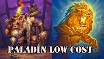 How much does a paladin cost?