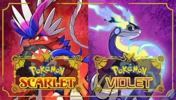 Is pokémon scarlet and violet 2 games?