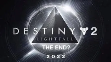 Is destiny 2 lightfall the end?