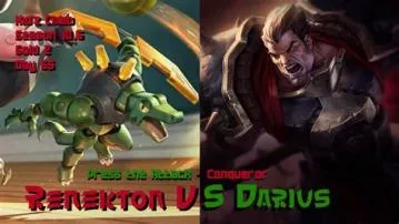 Who is stronger darius or renekton?
