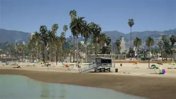 What is vespucci beach based on?