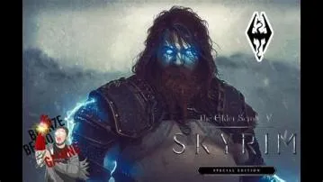 Who is the god of thunder in skyrim?