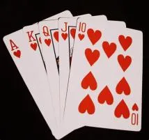 Is royal straight flush only hearts?