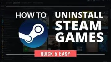 Will uninstalling a game on steam remove mods?