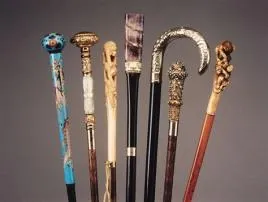Who invented walking stick?