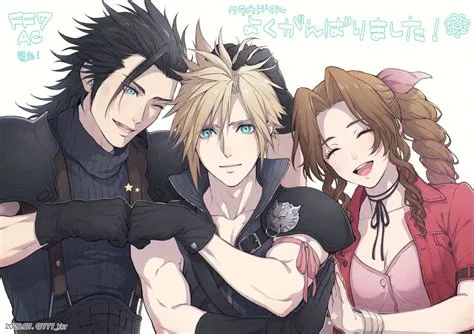 Who does aerith love more zack or cloud