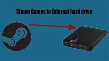 Can i play steam games on an external hard drive?