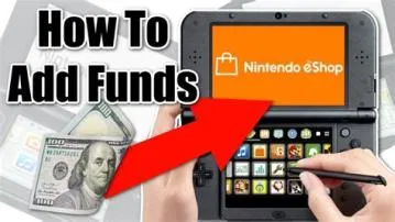 Can i still add funds to my 3ds?