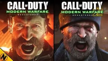 Is modern warfare 2 remastered the same?