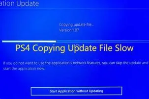 Why is copying update file so slow?