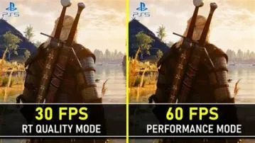 How many fps is the witcher 3 next gen update ps5?