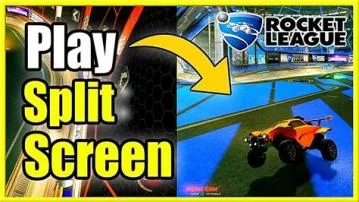 Can you do 4 player split-screen on rocket league?