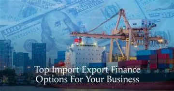 How much money do you get from import export?