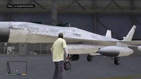 How many jets can you fit in a gta hanger