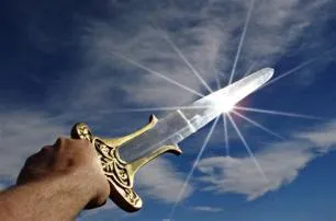 What sword can cut through heaven?