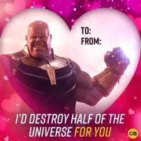 Who is thanos love?