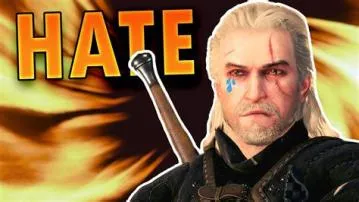 What does geralt hate the most?