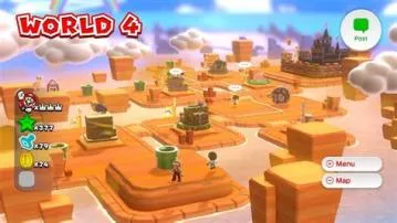 How many levels are in mario 3d world?