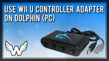 Why is dolphin not detecting wii u adapter?