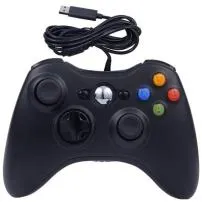 How do you connect a wired controller to xbox 360?