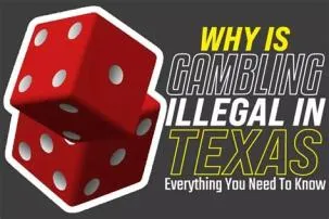 What kind of gambling is illegal in texas?