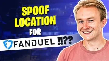 Can you spoof location for fanduel?