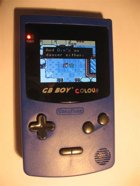 Did the game boy color have a backlight