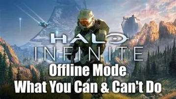 How do i start halo infinite in offline mode?