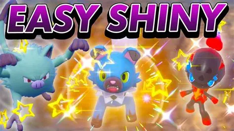Which shiny pokemon is the easiest to find