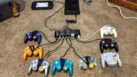 How do you use 8 gamecube controllers on switch