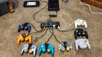 How do you use 8 gamecube controllers on switch?