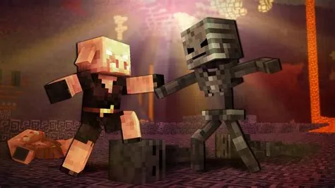 Who would win wither skeleton or piglin